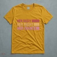 Pro Roe Her Body Her Right Her Choice T-Shirt thumb 5