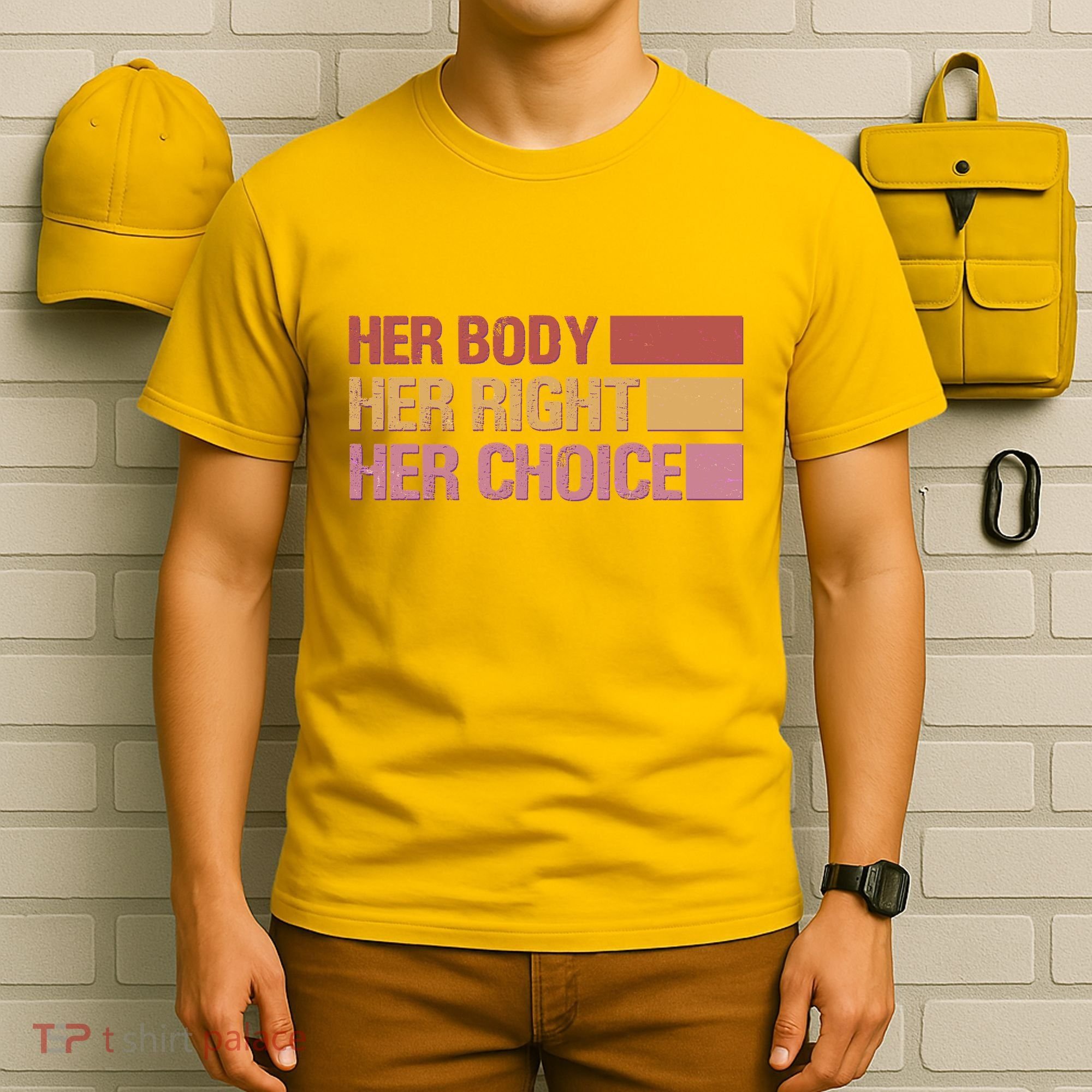 Pro Roe Her Body Her Right Her Choice T-Shirt