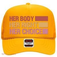 Pro Roe Her Body Her Right Her Choice Hat thumb 0