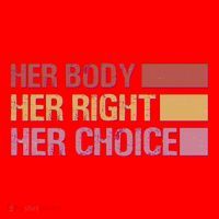 Pro Roe Her Body Her Right Her Choice Santa Hat thumb 1