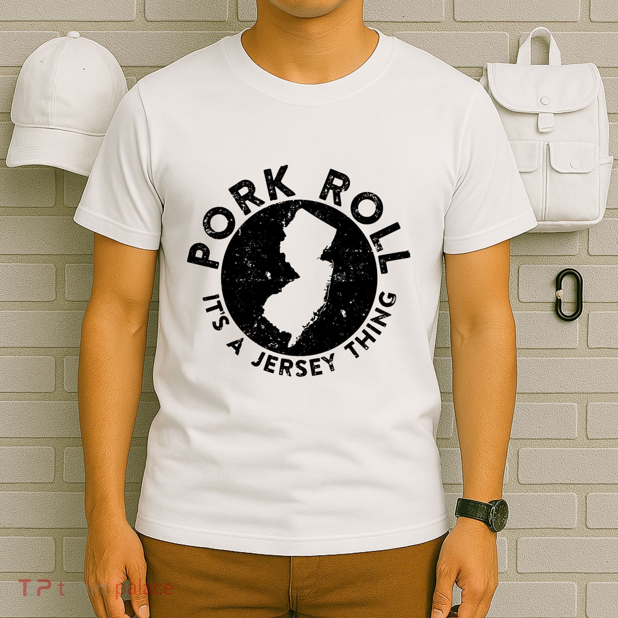 Pork Roll Ham Its A New Jersey Thing State Nj Foodie T-Shirt