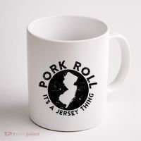 Pork Roll Ham Its A New Jersey Thing State Nj Foodie Coffee Mug thumb 1