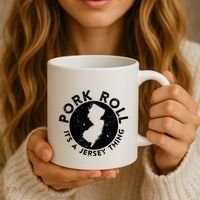 Pork Roll Ham Its A New Jersey Thing State Nj Foodie Coffee Mug thumb 3