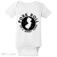 Pork Roll Ham Its A New Jersey Thing State Nj Foodie Baby Bodysuit thumb 0