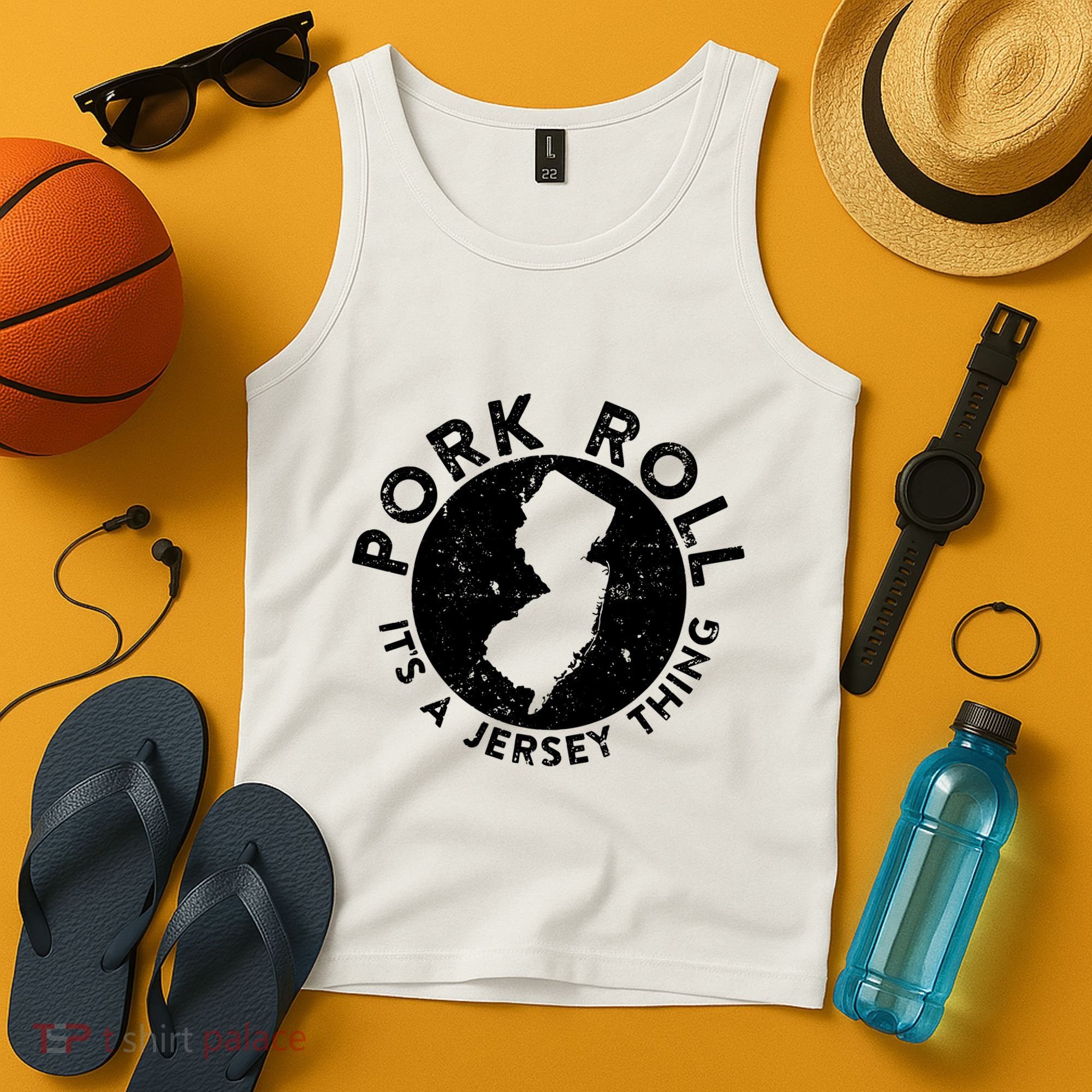 Pork Roll Ham Its A New Jersey Thing State Nj Foodie Tank Top