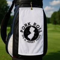 Pork Roll Ham Its A New Jersey Thing State Nj Foodie Golf Towel thumb 2