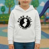 Pork Roll Ham Its A New Jersey Thing State Nj Foodie Kids Hoodie thumb 3