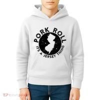 Pork Roll Ham Its A New Jersey Thing State Nj Foodie Kids Hoodie thumb 4