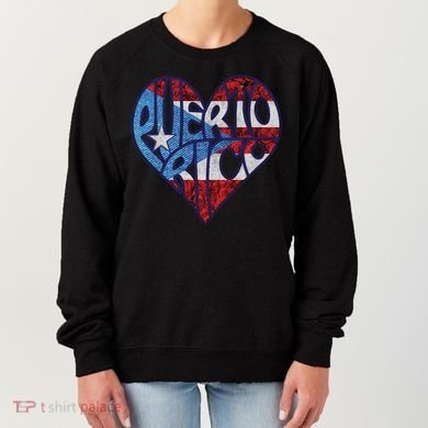 Puerto Rico Heart Women's Sweatshirt