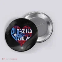 Puerto Rico Heart Button thumb 0