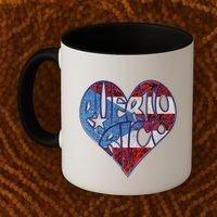 Puerto Rico Heart Coffee Mug thumb 2