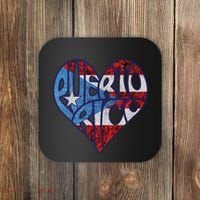 Puerto Rico Heart Coaster thumb 0