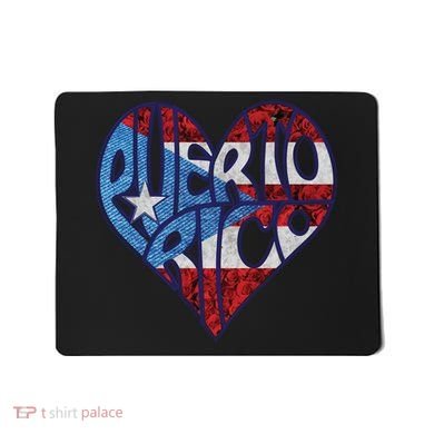 Puerto Rico Heart Mousepad