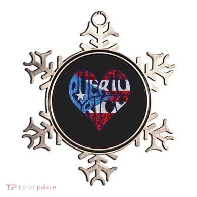 Puerto Rico Heart Ornament