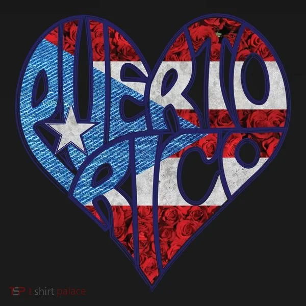 Puerto Rico Heart Ornament