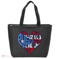 Puerto Rico Heart Tote Bag thumb 0