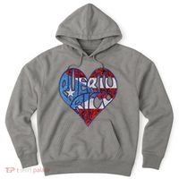 Puerto Rico Heart Hoodie thumb 0