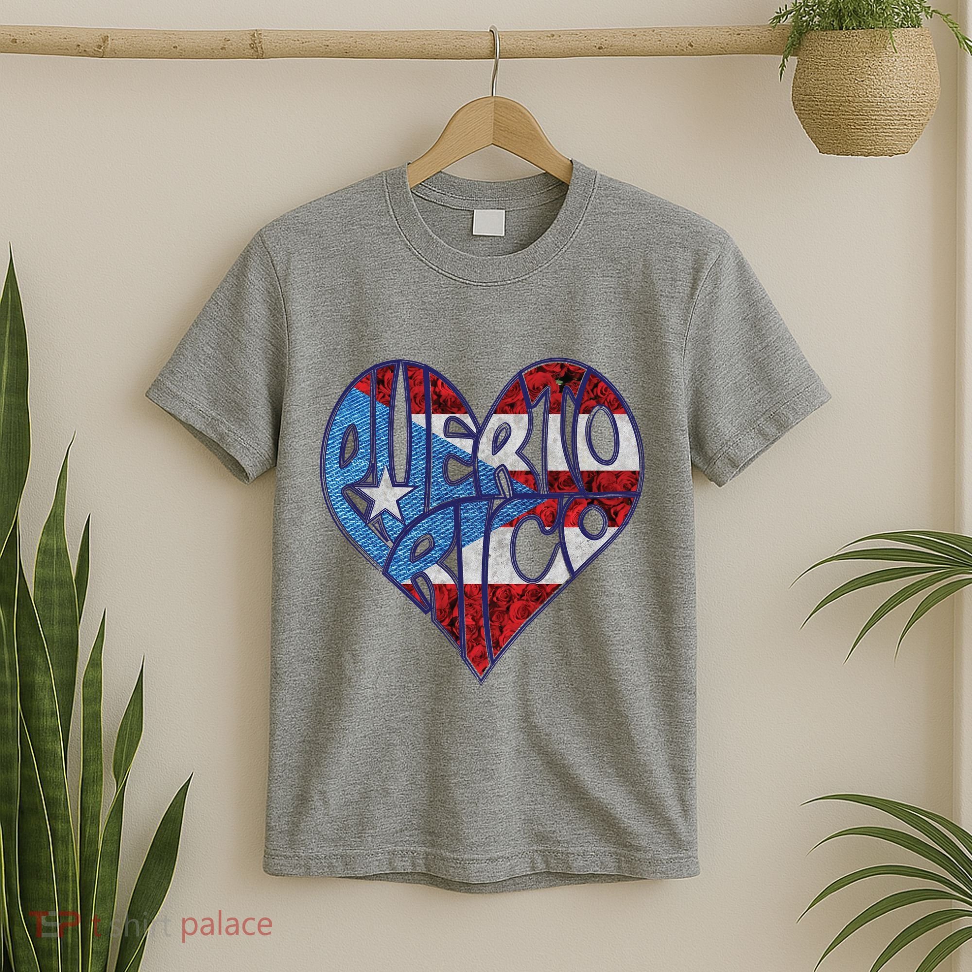 Puerto Rico Heart T-Shirt
