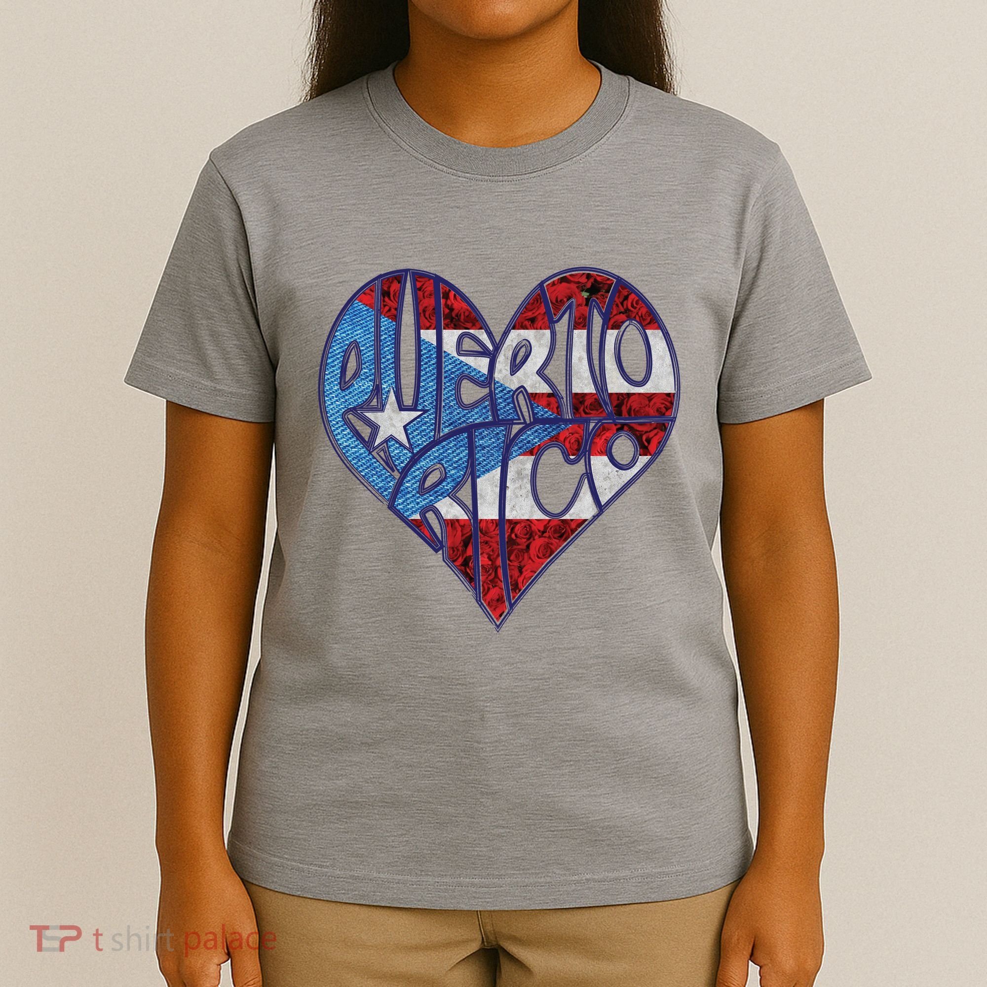 Puerto Rico Heart T-Shirt
