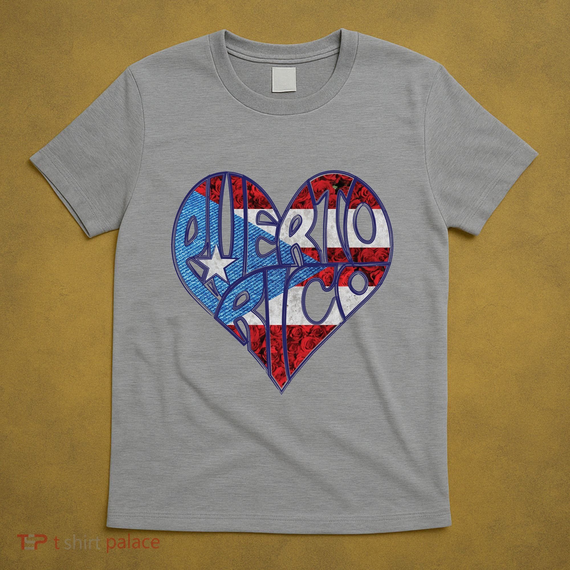 Puerto Rico Heart T-Shirt