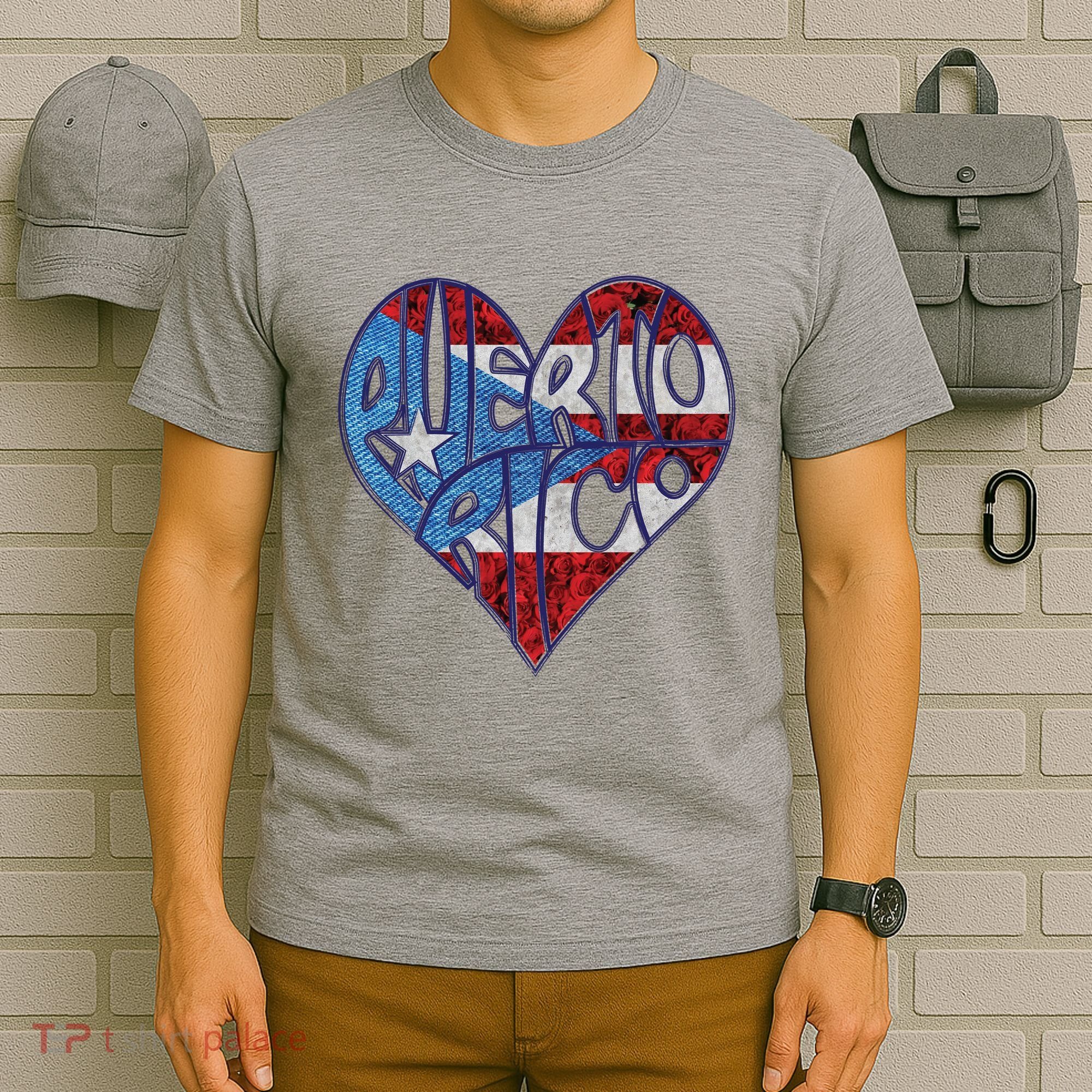 Puerto Rico Heart T-Shirt