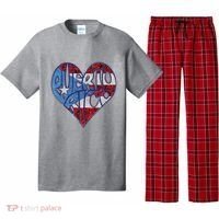 Puerto Rico Heart Pajama Set thumb 0