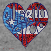 Puerto Rico Heart Baby Bodysuit thumb 2