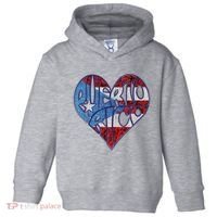 Puerto Rico Heart Toddler Hoodie thumb 0