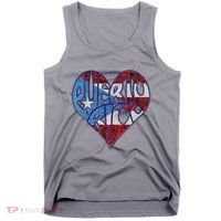 Puerto Rico Heart Tank Top thumb 0