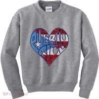 Puerto Rico Heart Kids Sweatshirt thumb 0