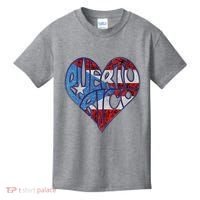 Puerto Rico Heart Kids T-Shirt thumb 0
