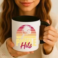 Pickleball Retro Hits Coffee Mug thumb 3
