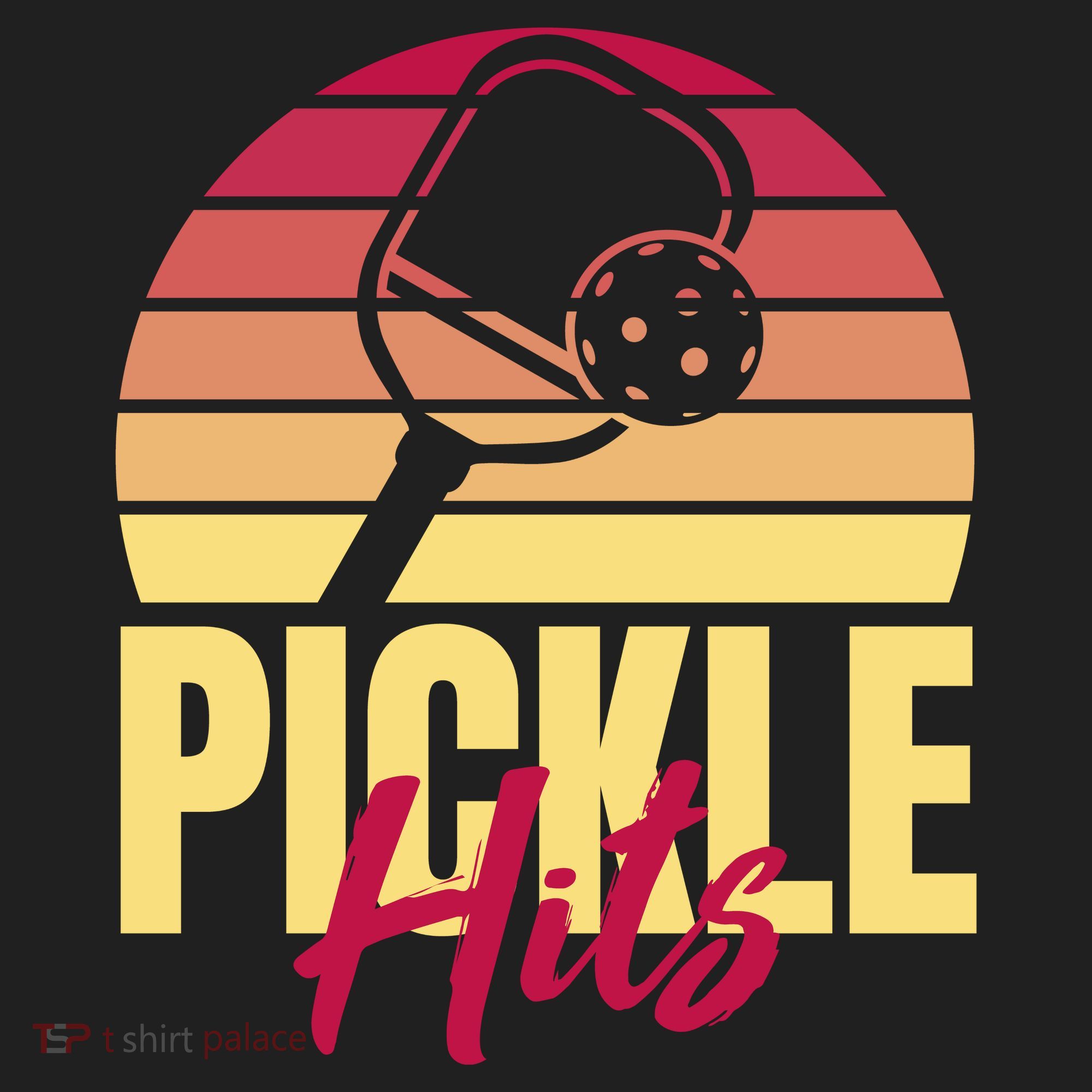 Pickleball Retro Hits Tumbler