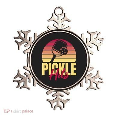 Pickleball Retro Hits Ornament