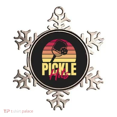 Pickleball Retro Hits Ornament