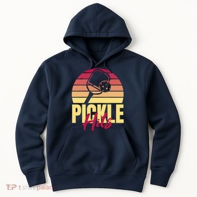 Pickleball Retro Hits Hoodie