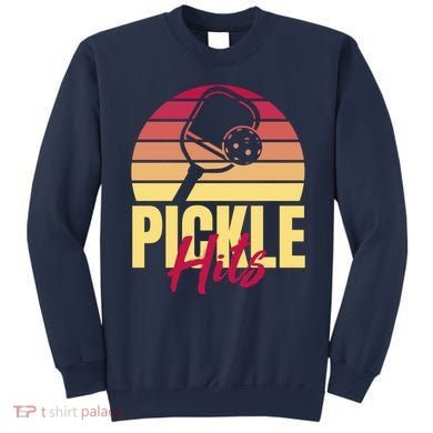 Pickleball Retro Hits Sweatshirt