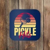 Pickleball Retro Hits Coaster thumb 0