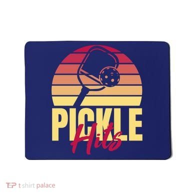 Pickleball Retro Hits Mousepad