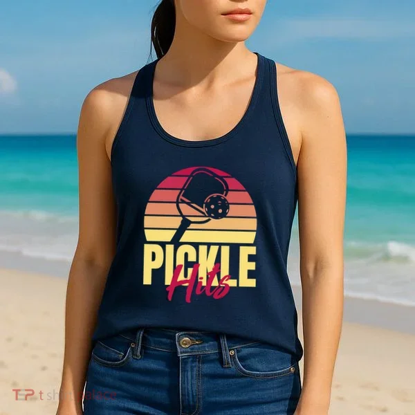 Pickleball Retro Hits Women's Tank Top