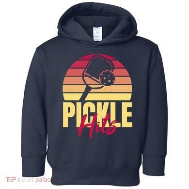 Pickleball Retro Hits Toddler Hoodie