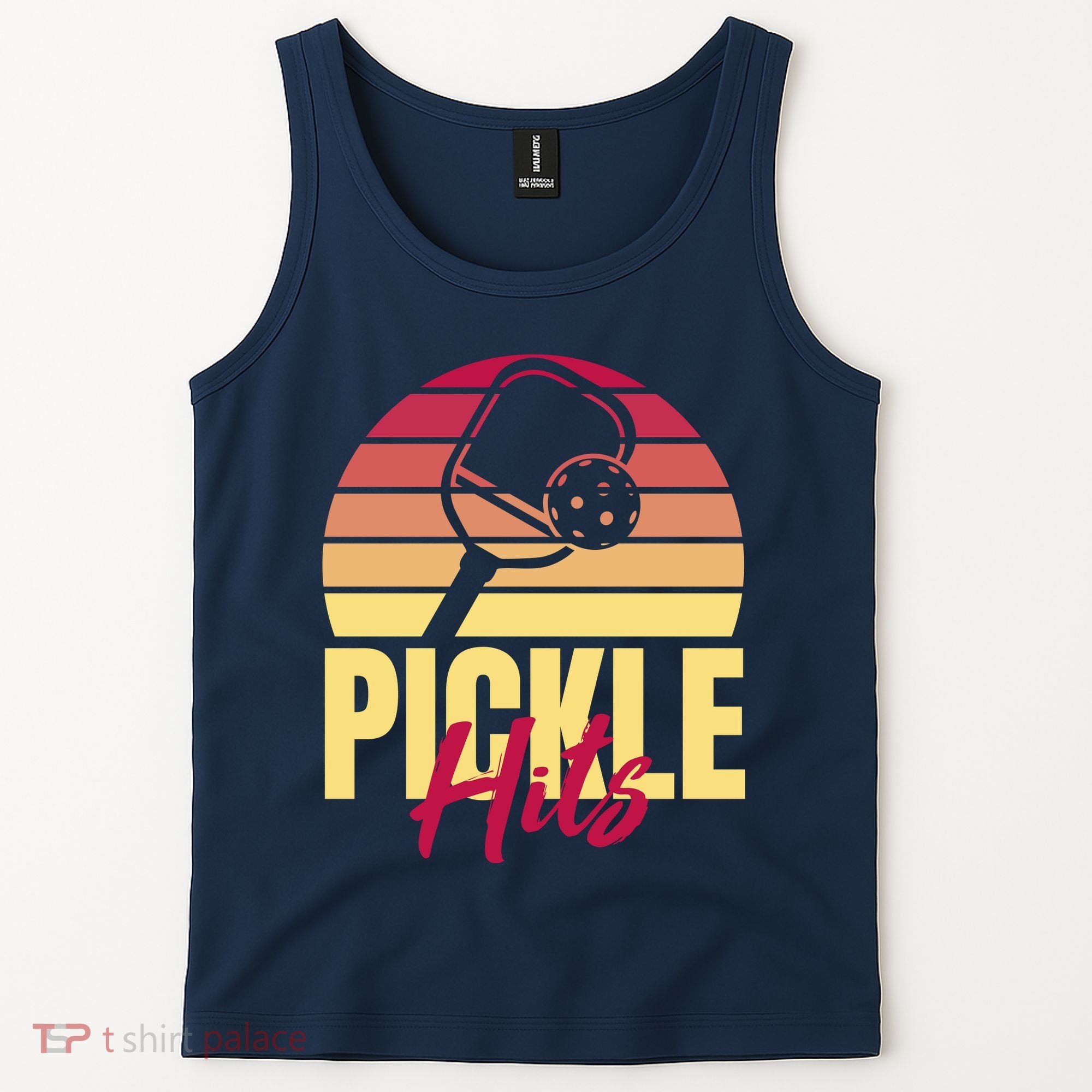 Pickleball Retro Hits Tank Top