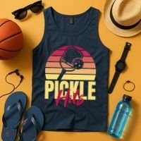 Pickleball Retro Hits Tank Top thumb 4