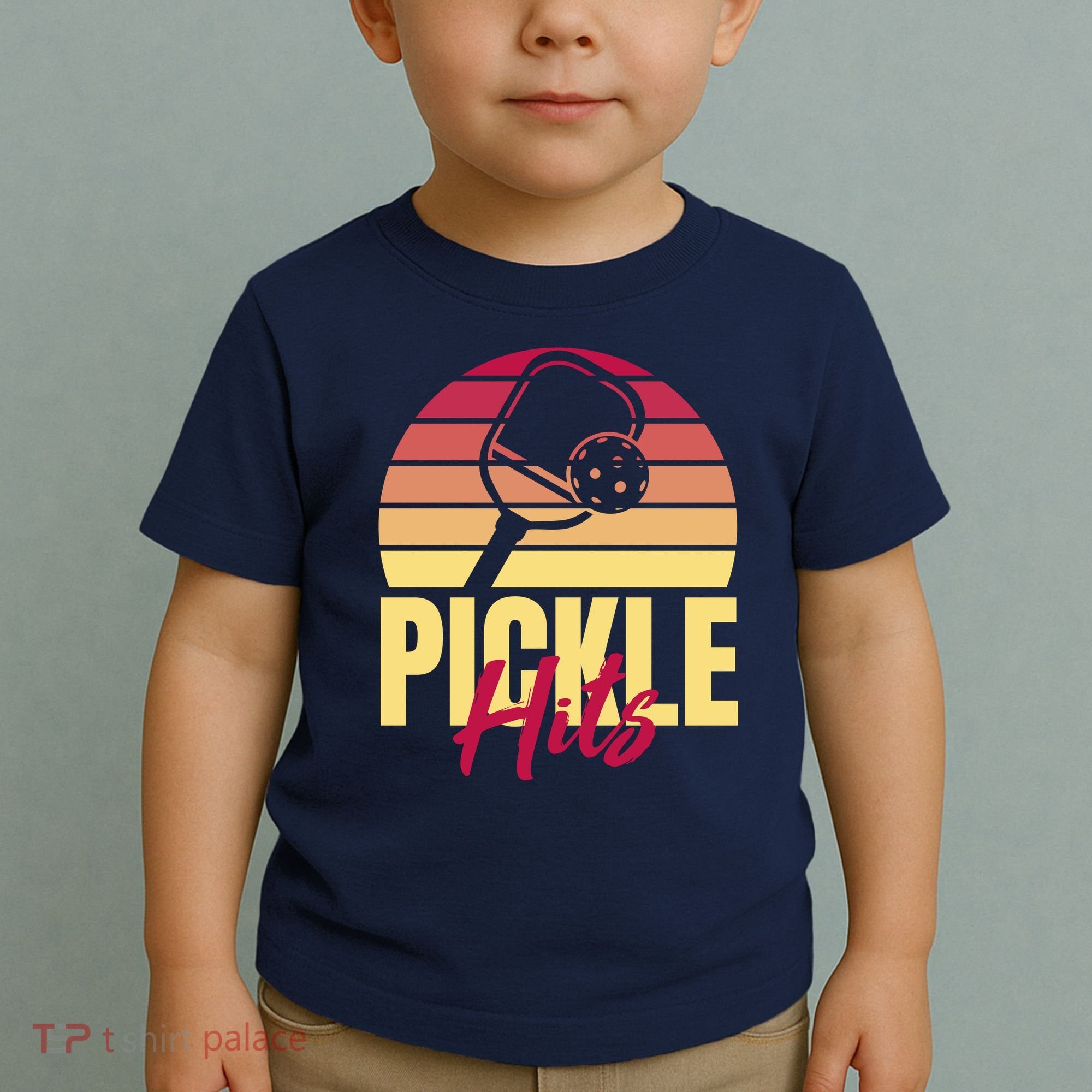Pickleball Retro Hits Toddler T-Shirt