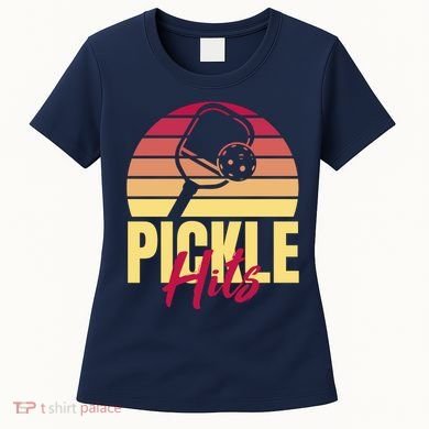 Pickleball Retro Hits Women's T-Shirt