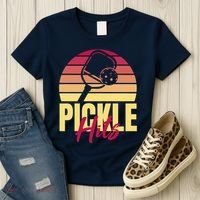 Pickleball Retro Hits Women's T-Shirt thumb 3