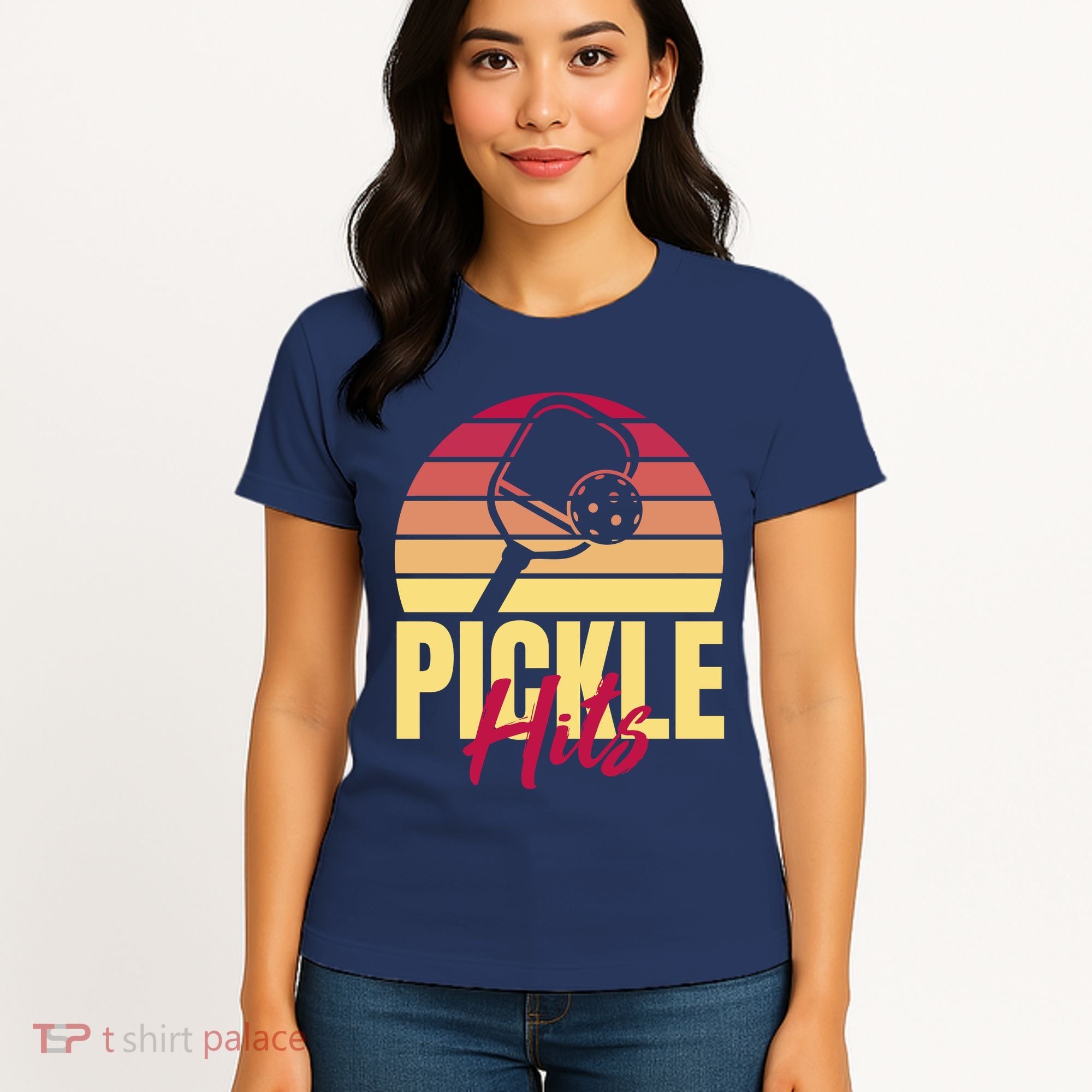 Pickleball Retro Hits Women's T-Shirt