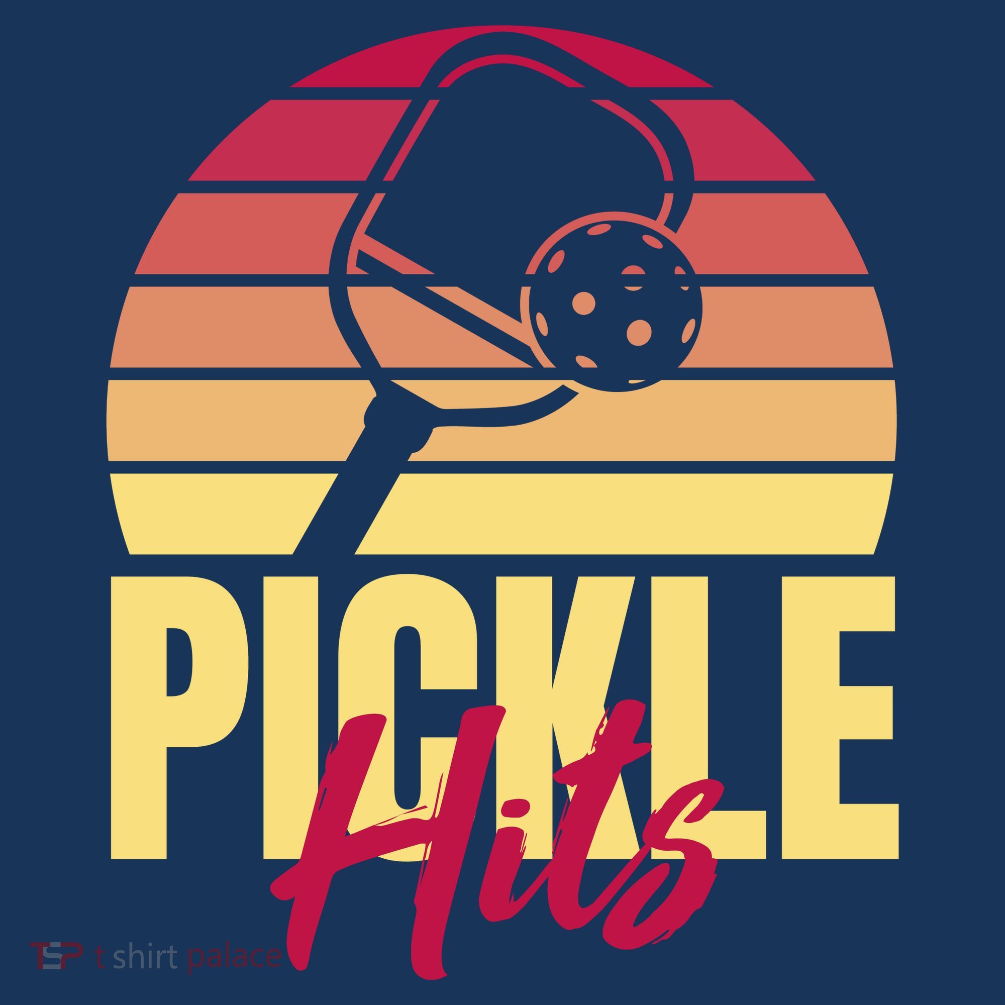 Pickleball Retro Hits Kids Sweatshirt