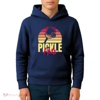 Pickleball Retro Hits Kids Hoodie thumb 4