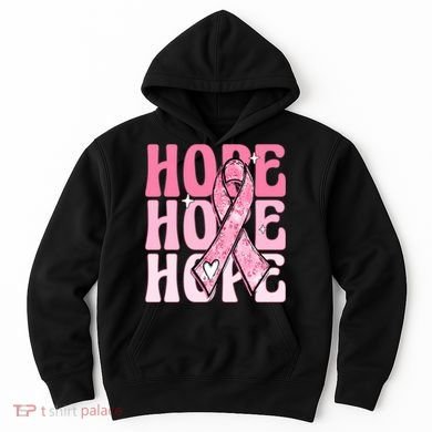 Pink Ribbon Hope Breast Cancer Hoodie